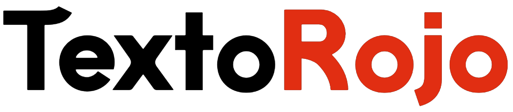 Texto Rojo
